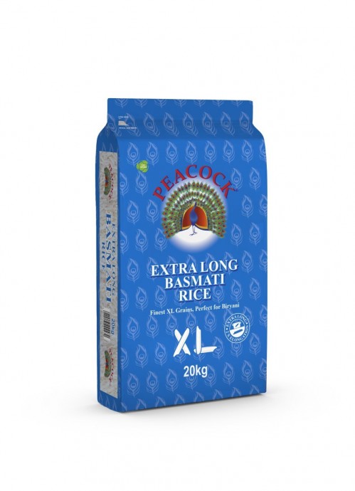 Peacock (1121) Basmati Rice x 20kg