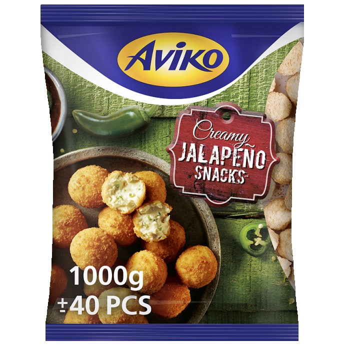 AVIKO CREAMY JALAPEÑO SNACKS