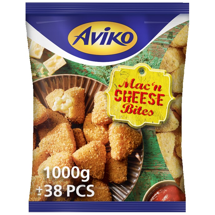 AVIKO MAC ’N CHEESE BITES x 1kg