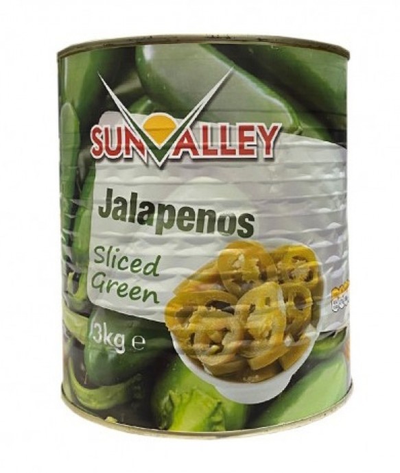 Case Sunvalley Green Jalapenos