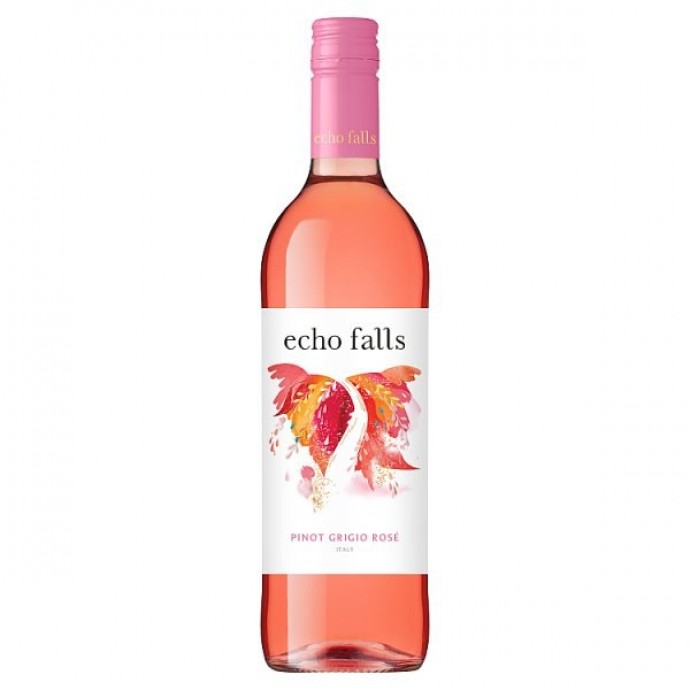 ECHO FALLS PINOT GRIGIO ROSE 75CL