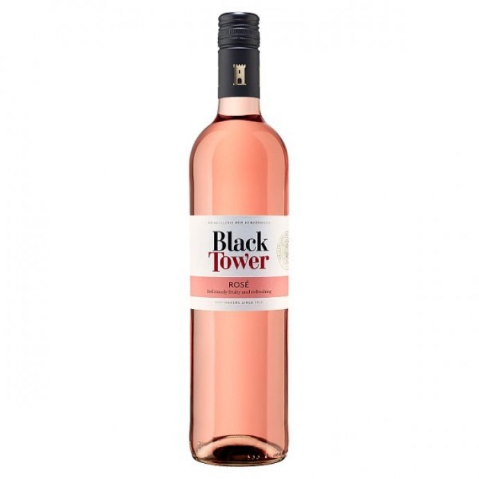 BLACK TOWER ROSE 75CL