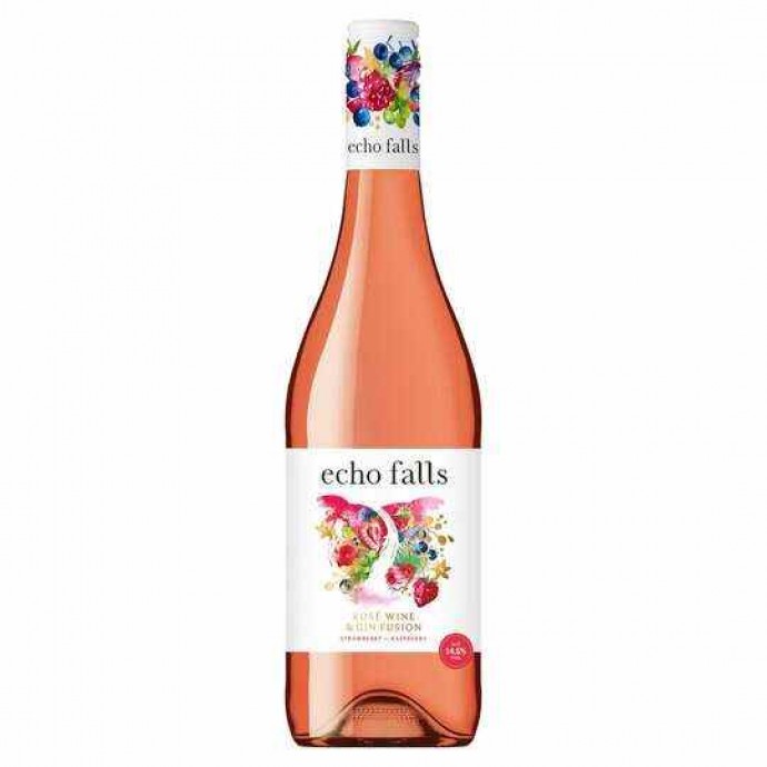 ECHO FALLS ROSE & GIN FUSION 75CL