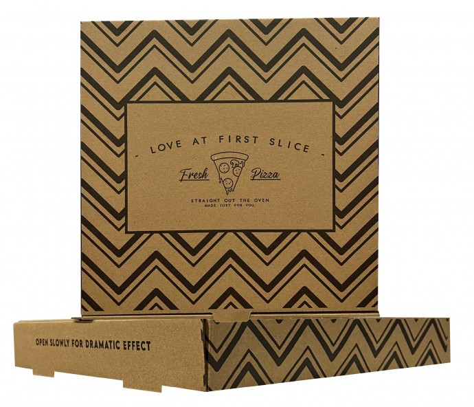 7" Love At First Slice Pizza Box x 90