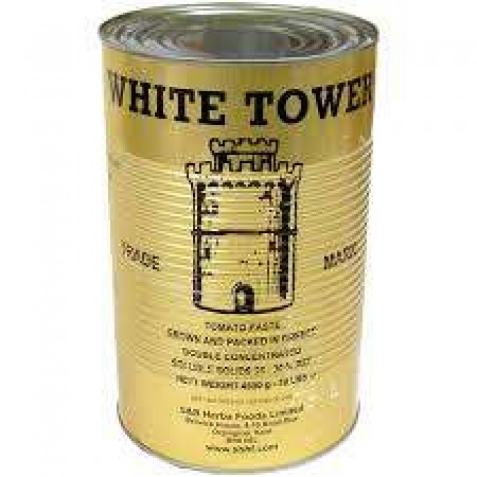 Large White Tower Tomato Puree