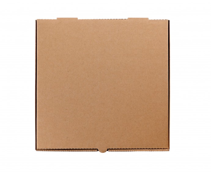 12" Plain Pizza Boxes x 90 (Brown)