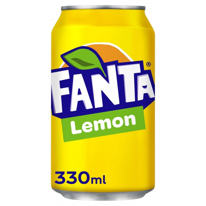 Fanta Lemon Cans