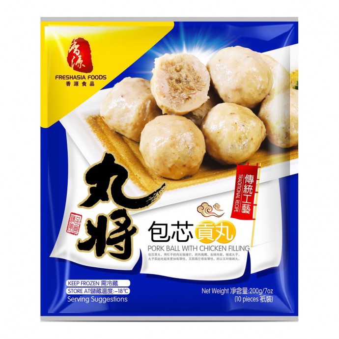 WJ Pork Ball with chicken filling