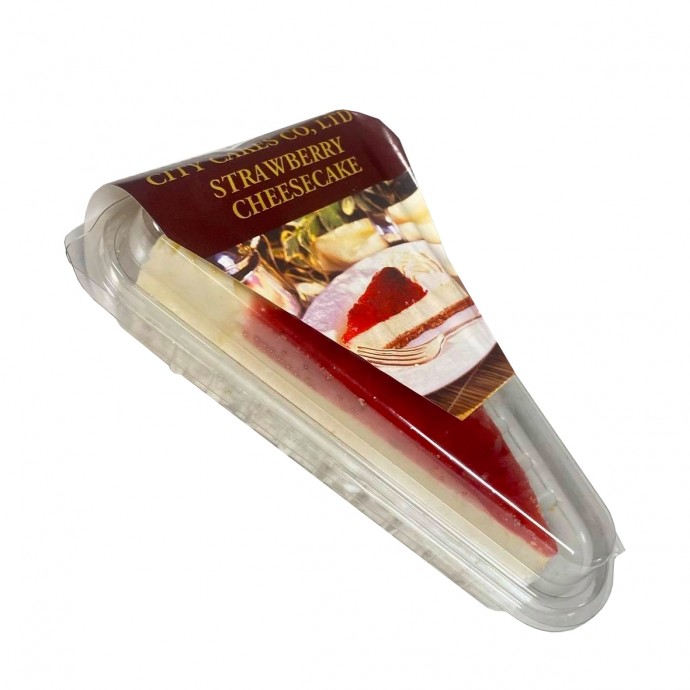 Pre-Packed Strawberry Cheesecake