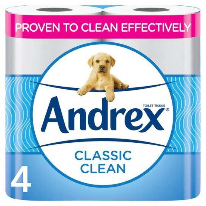 Andrex 4 Roll Classic Clean - F1