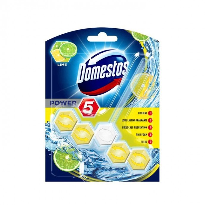 Domestos Power 5 Rimblock Lime