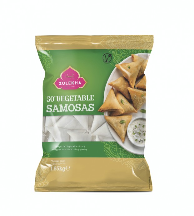 ZULEKHA Frozen Vegetable Samosas
