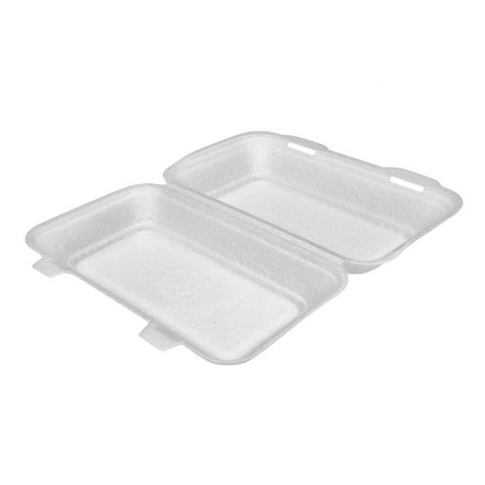 Infinity CASE White TT10 (HB10) Lrg Burger & Chips Box x 220