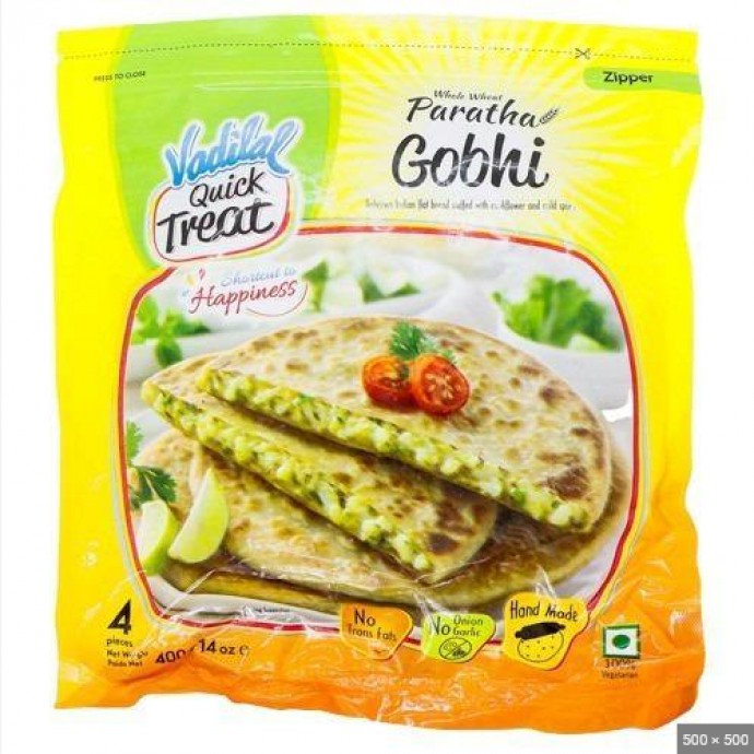 Vadilal Paratha Cauliflower (Gobi) 4x100g
