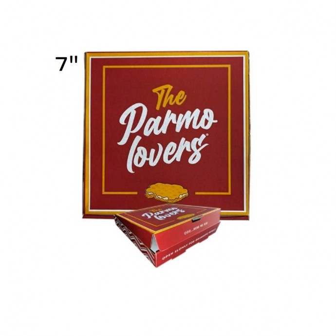 7" RED Parmo Lovers Box (x90)