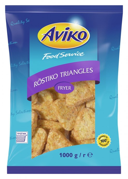 AVIKO HASHBROWN TRIANGLES FRYER x 1kg