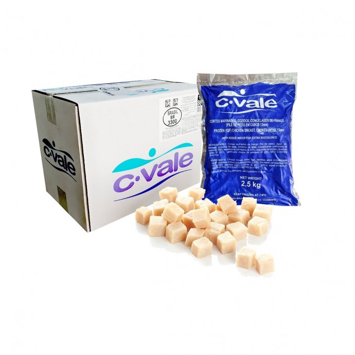 Cvale Cooked Diced Chicken Topping