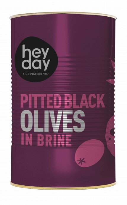 (Case) Heyday Pitted Black Olives (3 x 4.25kg)