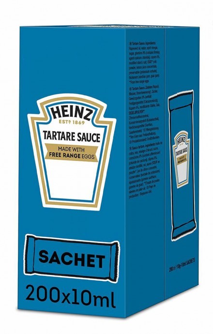 HEINZ Tartare Sauce Sachet  200 x 10ml