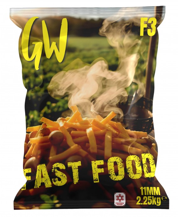 GW Fast Food 11 x 11 (7/16) Fries