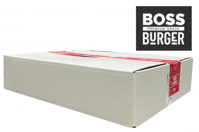 (Red Tape) American style halal Burger 80% (48 x 4oz)